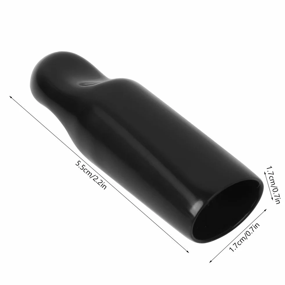 Tapón de Grifo de Cerveza, Grifo de Cerveza Negro para el Hogar, Grifo de Tiro de Goma, Tapa Protectora, Tapa de Enchufe, Accesorio de Producción de Cerveza (10Pcs)