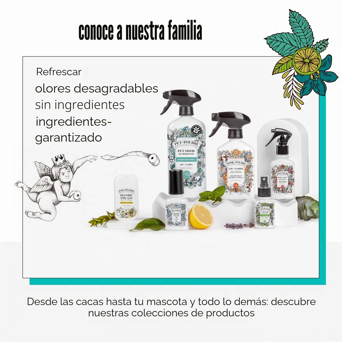 Poo-Pourri Der"before-you-go" - Perfume Para Inodoro | El Único Spray Para Inodoro 100% Natural De Aceites Esenciales | Lavanda Vainilla, 59 ml