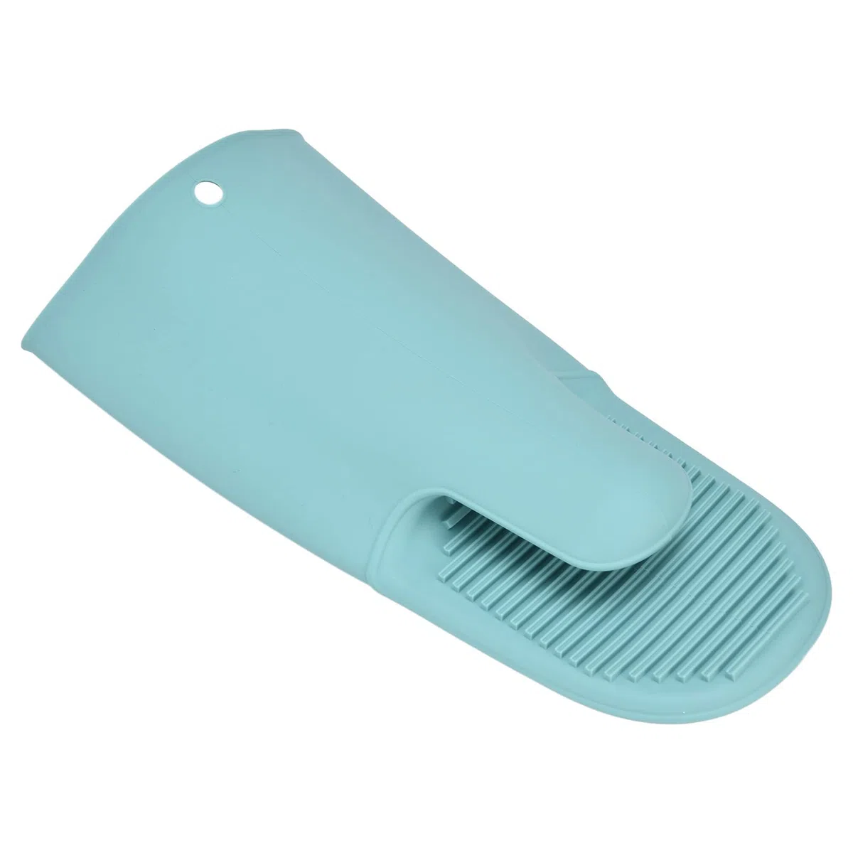 Guantes de Manopla para Horno, Manga Larga -40 ° C a 230 ° C Guantes Flexibles de Silicona con Aislamiento Térmico para Barbacoa para Cocina(Verde nórdico)