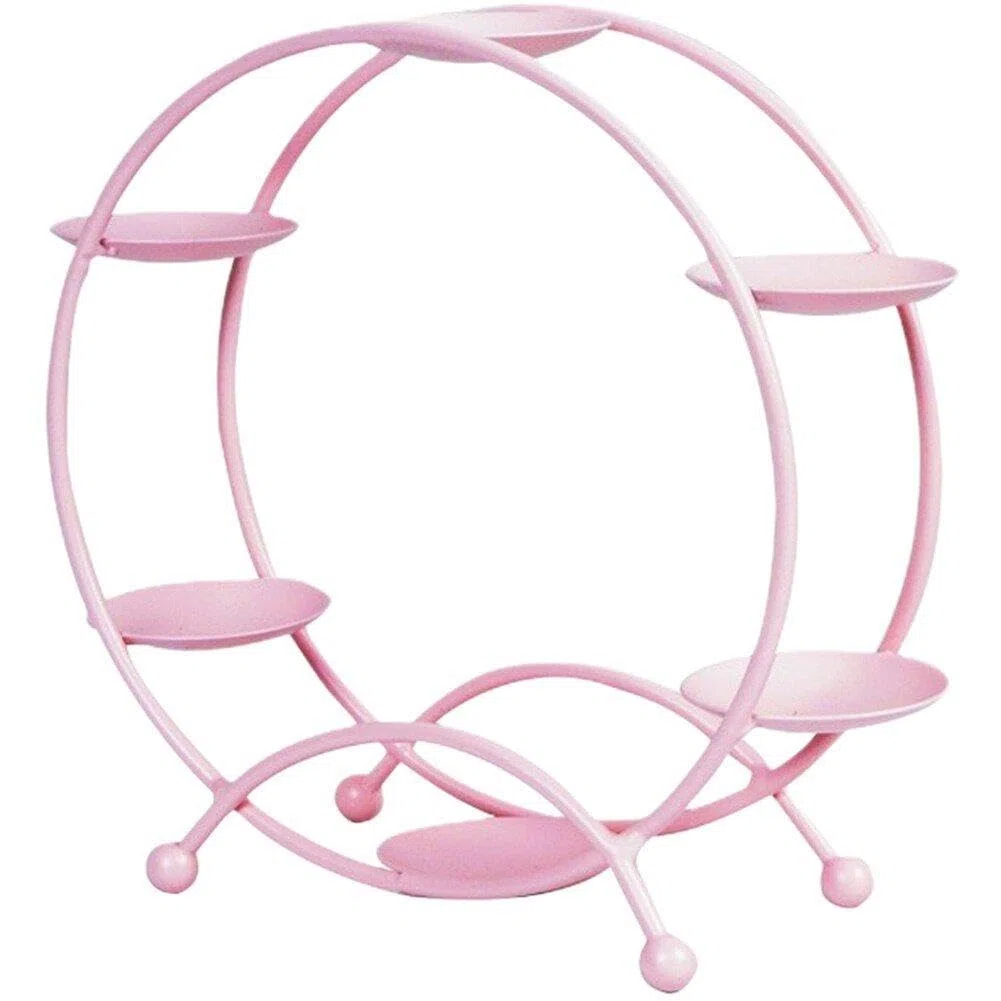 Noria Soporte De Exhibición para Magdalenas Caja Ciega De Escritorio Estante De Exhibición Circundante Estante De Mano para Fiesta De Té para Fiesta Temática Fiesta DIY