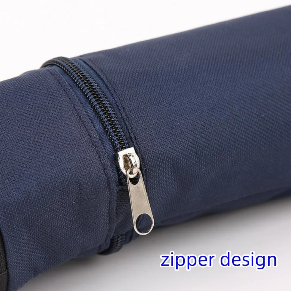 Bolsa Térmica para Botellas de Agua BolsaIsotérmica Portátil, Camping Botellas Enfriador, Portabotellas Termo, Picnic Bolsa Térmica, para Camping y Picnic, Azul Marino, 1 Unidad