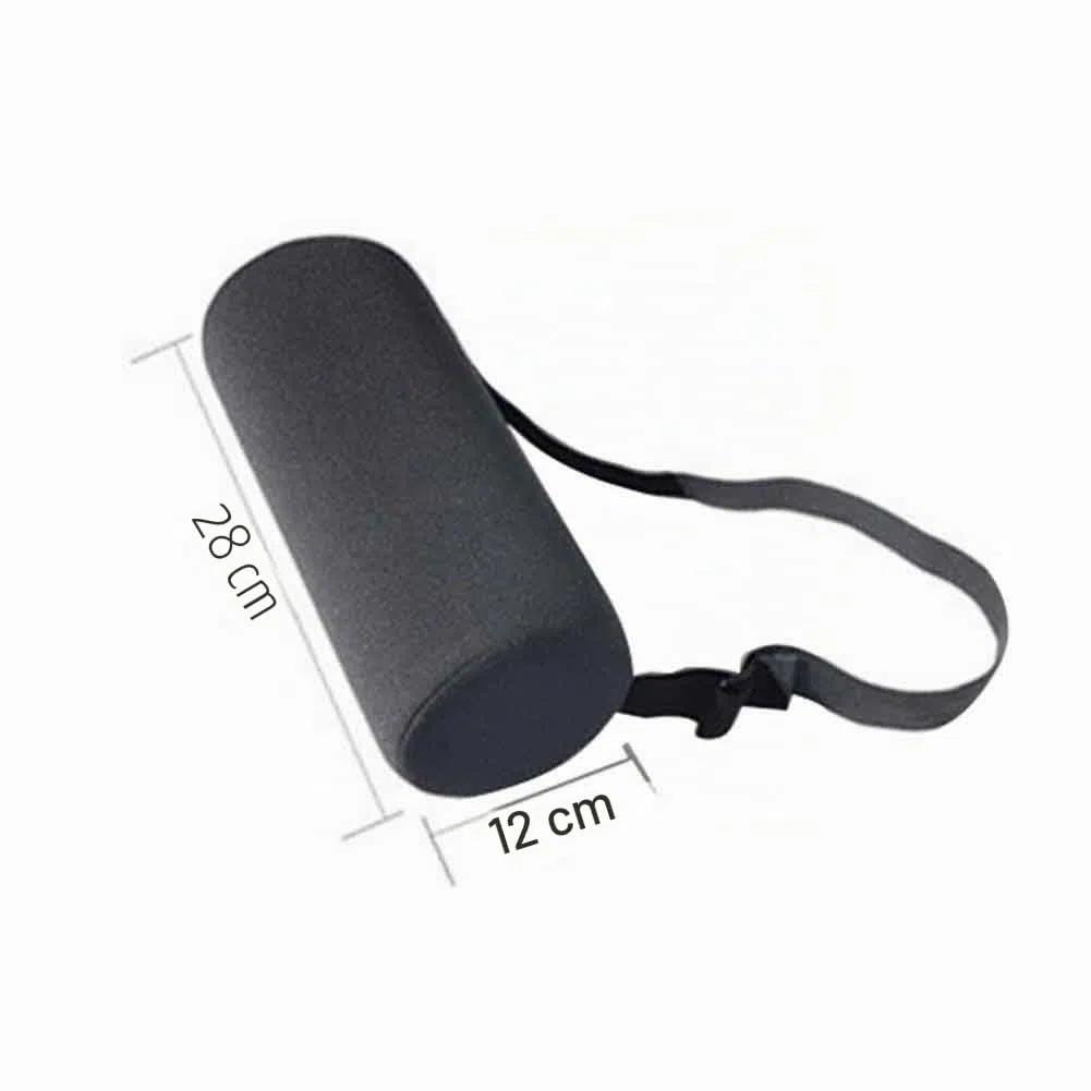 Faderr Almohada Lumbar con Soporte de Espalda Baja, Soporte ergonómico para sillas de Respaldo, cojín de Apoyo Lumbar, sillas de Oficina, Protector de Cintura, Cilindro Lumbar para Coche