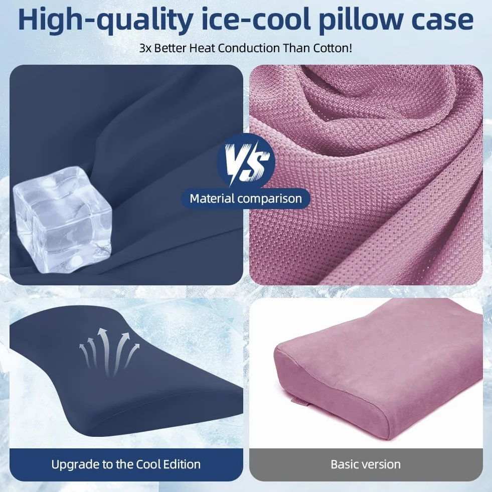 HOTUT Almohada de Apoyo Lumbar para Dormir, Almohada de Apoyo para la Cintura, Almohada Lumbar Dormir, Almohada de Cintura de Espuma Viscoelásticade para Cama, Sofá, Coche, Silla de Oficina