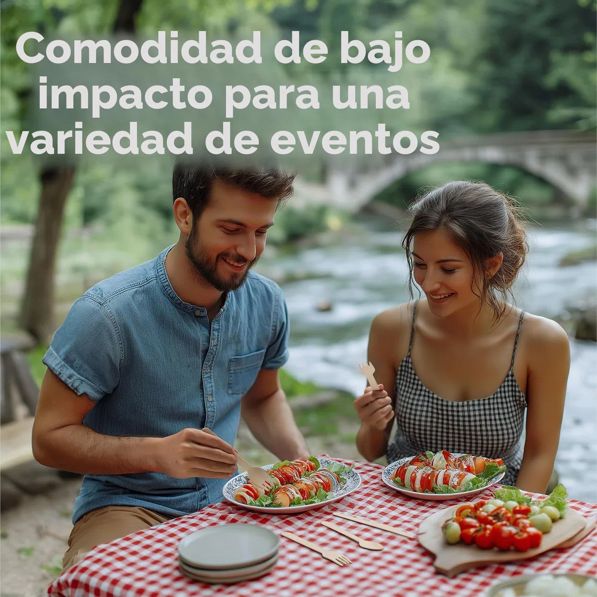 H&S [150 Piezas] Conjuntos de cubiertos de madera (Desechable Biodegradable) Para Fiesta - 50 tenedores, 50 cuchillos, 50 cucharas