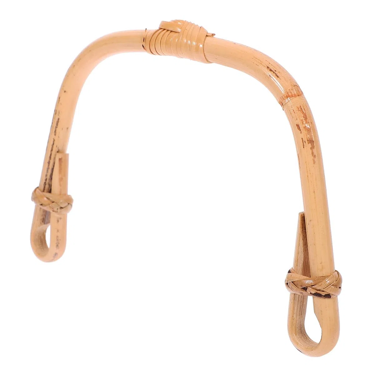 Amosfun Jarra de repuesto con asa de ratán, mango antiquemaduras en forma de U, para jarras de cerámica con un patrón marrón único, ideal para jarras y más