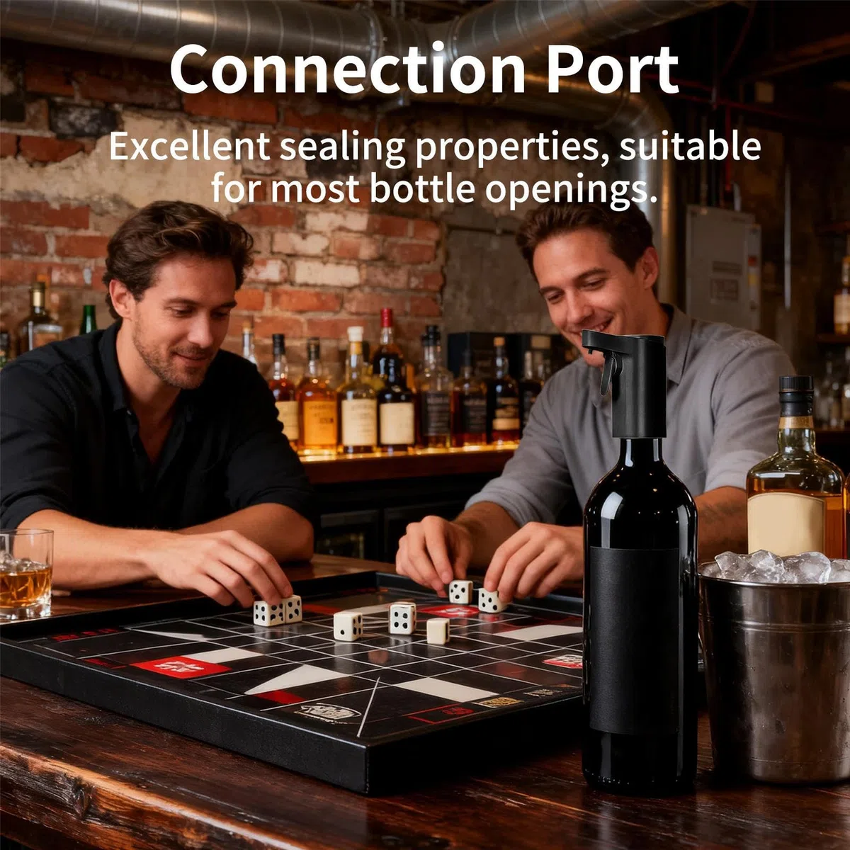Vertedor Aireador De Vino Eléctrico | Dispensador De Vino Eléctrico | Cuatro Modos Preestablecidos, Diseño De Pantalla LED Táctil, Adecuado Para Reuniones Familiares, Cenas, Viajes Y Otros, Regalo