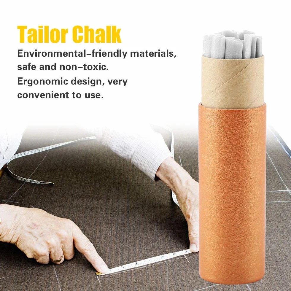 MAGT Tailor Chalk Core, 1 Set Tailors Chalk Pen Pencil Costurera Costureras Invisible Marking Chalk chalk pencil