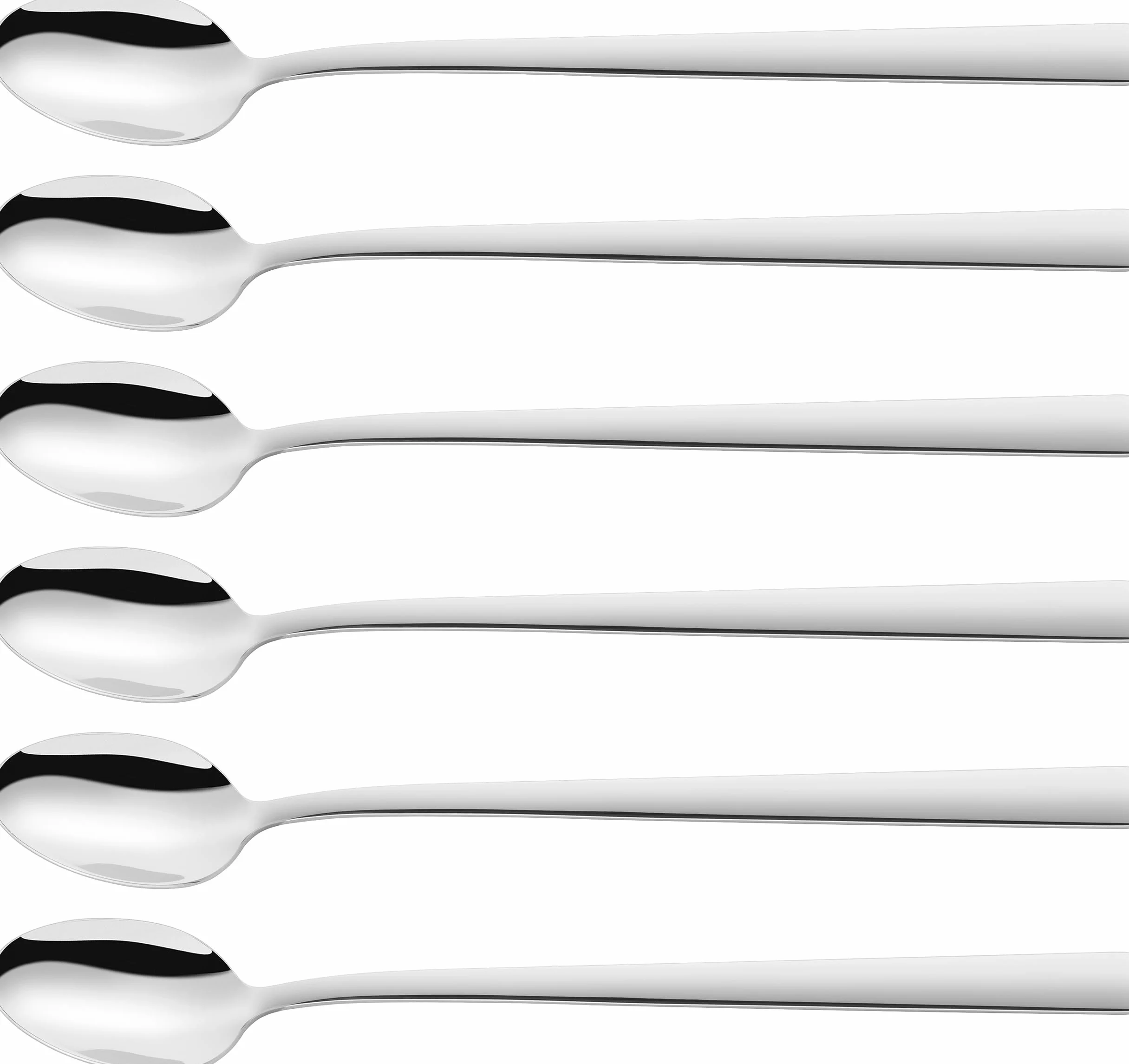 ZWILLING Cucharas largas para Beber, 6 Piezas, Color Plateado