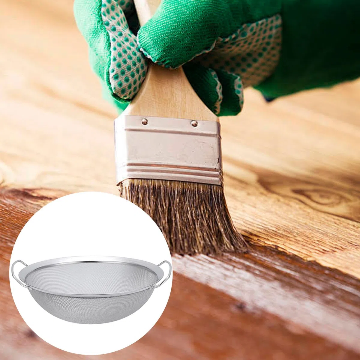 Colador de malla fina, filtro de malla fina - Filtro de embudo de miel de emulsión de 60 mallas - Filtro de embudo de miel de emulsión, tamiz de acero inoxidable, filtro de pintura