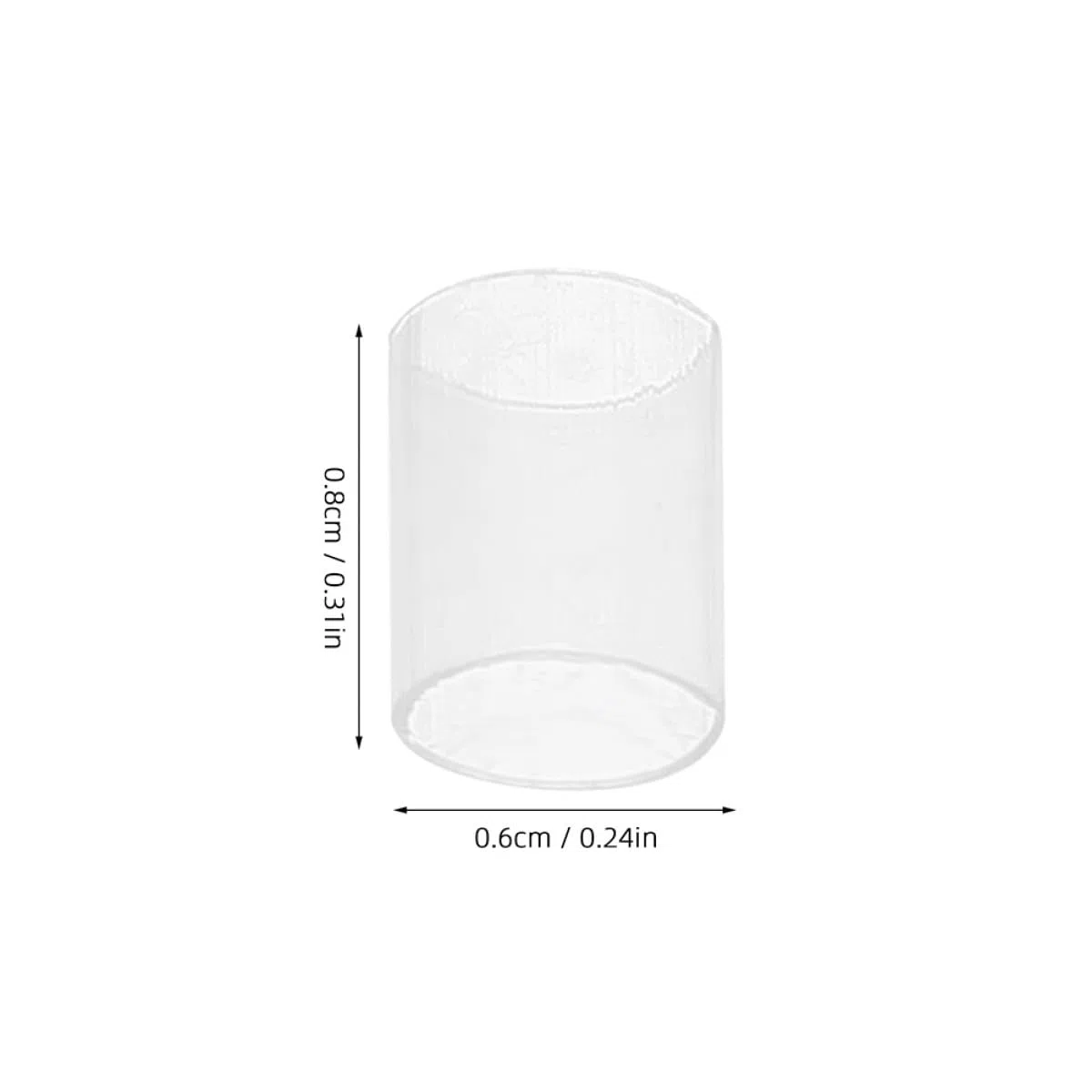 Anneome Relleno De Almohada Transparente De Polietileno 0.31X0.23X0.23In Inserciones De Tubo para Almohadas Soporte Cervical Suave Y Transpirable Bolsa 500G para Hogar Y Oficina