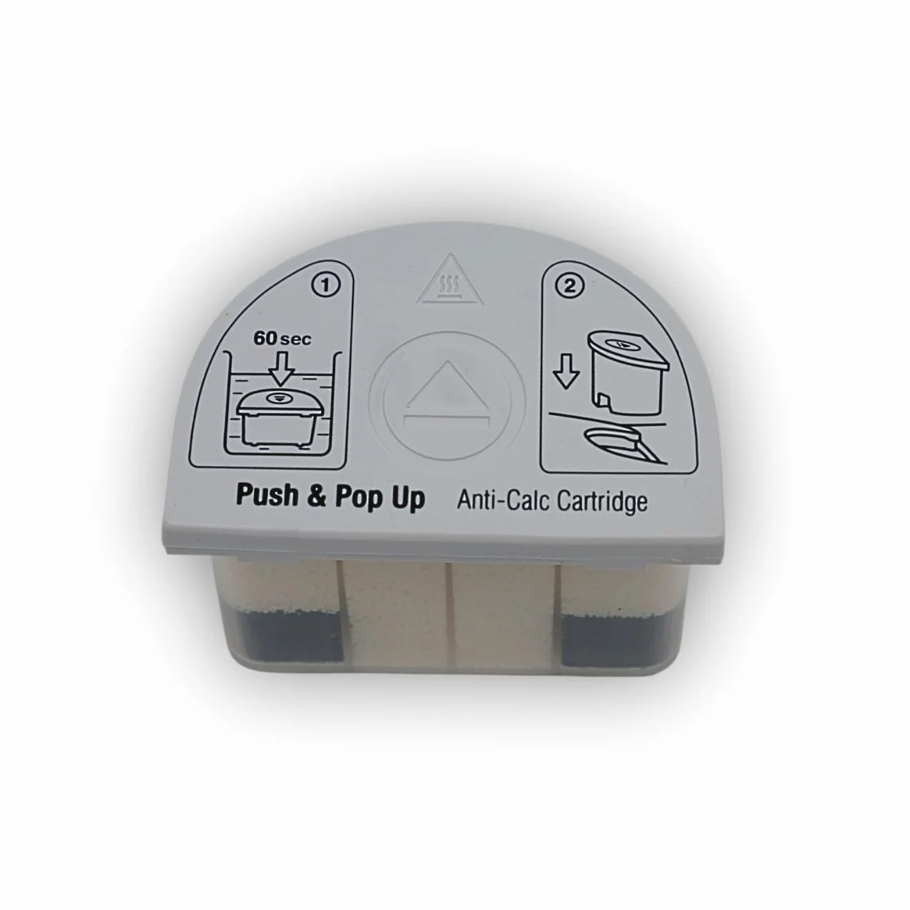 Cartucho antical ARCELIK GROUPE SGC71W para planta de vapor BEKO, GRUNDIG - Filtro antical para evitar depósitos de cal - White
