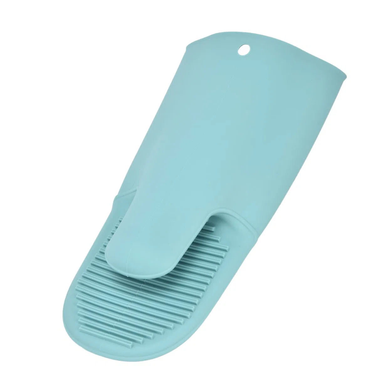 Guantes de Manopla para Horno, Manga Larga -40 ° C a 230 ° C Guantes Flexibles de Silicona con Aislamiento Térmico para Barbacoa para Cocina(Verde nórdico)
