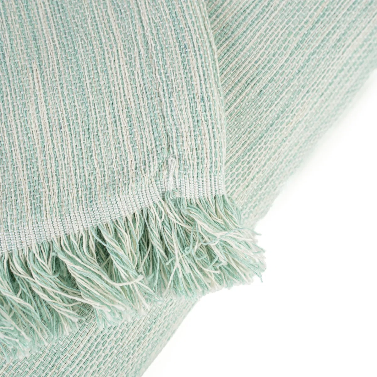 Colcha Multiusos Modelo BRUMA, Plaid para Sofá o Cama, Cubresofá, Cubrecama (Verde Agua, 140x190)