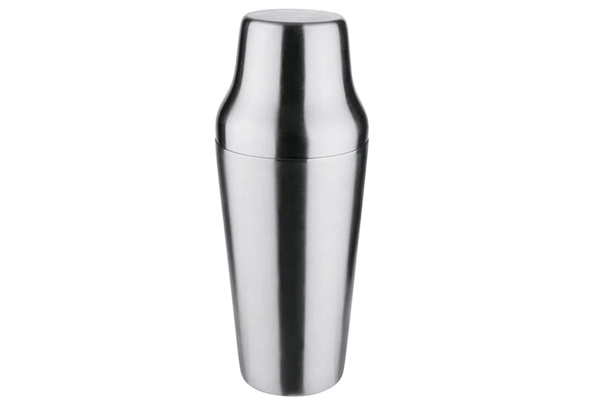 Aps Parisian Shaker – Coctelera/de Acero Inoxidable con Cobre Look, Contenido: 0,70 L
