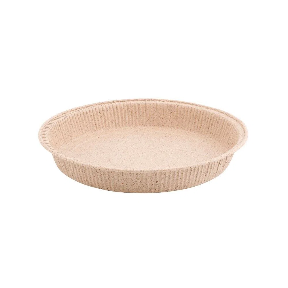 GREENBOX Moldes de papel de cacao, redondos, 18 cm de diámetro, 2,5 cm de altura, forma de tarta de queso, cuencos aptos para horno, moldes para pasteles, 50 unidades