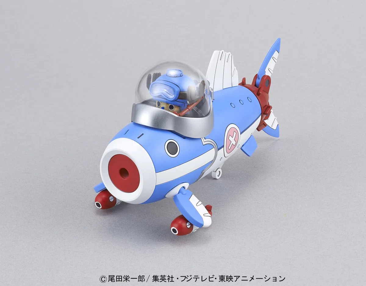Bandai Hobby- Gundam Submarine Robot 3 Model Kit Figura 10 CM One Piece Chopper Robo Series (BDHOP894328)