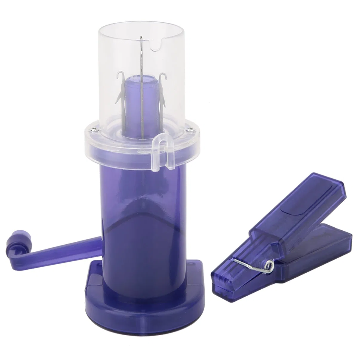 Oumefar 1 Juego de Bricolaje para el hogar, tejedora de Carrete Manual, máquina de Tejer operada a Mano para Herramienta de Tejido de Pulsera Artesanal