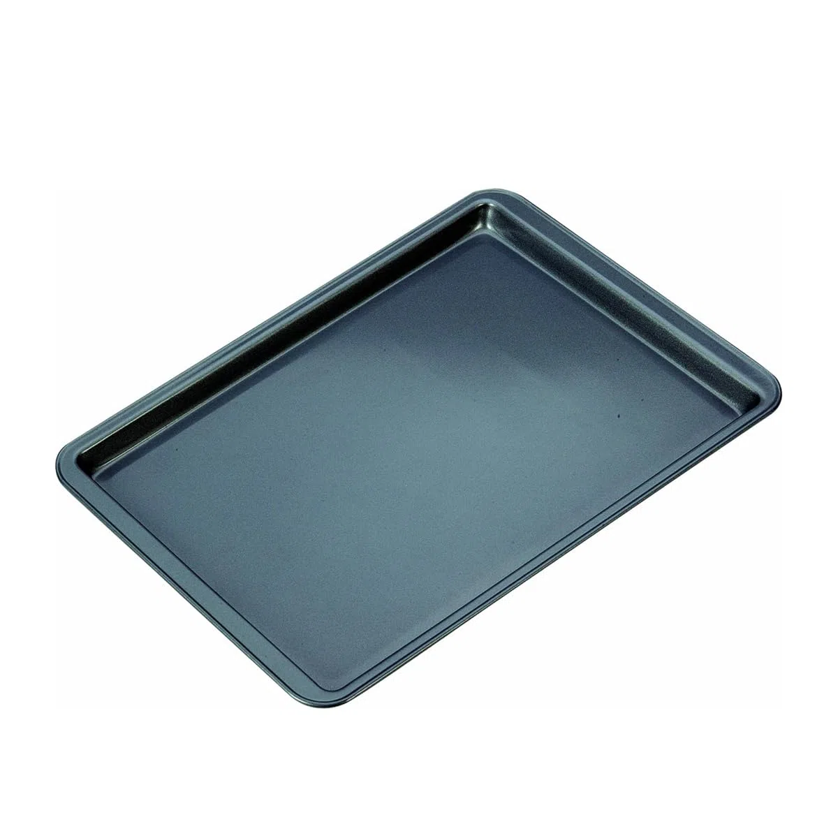 Tescoma - Bandeja de Honor Plana 41 x 27 cm Delicia – Bandeja de Acero al Carbono - Resistente - Ideal para Hornear - Color: Gris