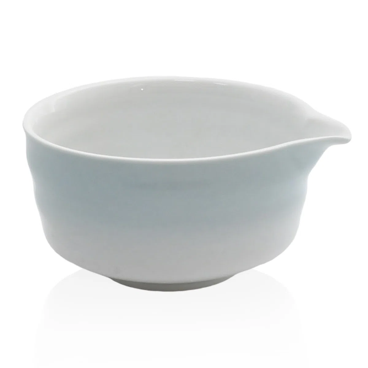 Cuenco Matcha 500 Ml Matcha Bowl Pico Inclinado CeráMica Embalaje De Seguridad Cuenco Te Matcha Para Servir Salsa/Sopa/Té, Azul Degradado