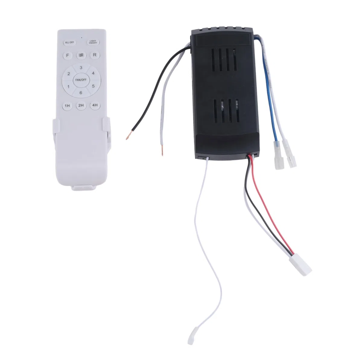Kit de mando a distancia universal de repuesto para ventilador de techo, 6 velocidades y sincronización, reemplazo remoto para ventilador de techo DC