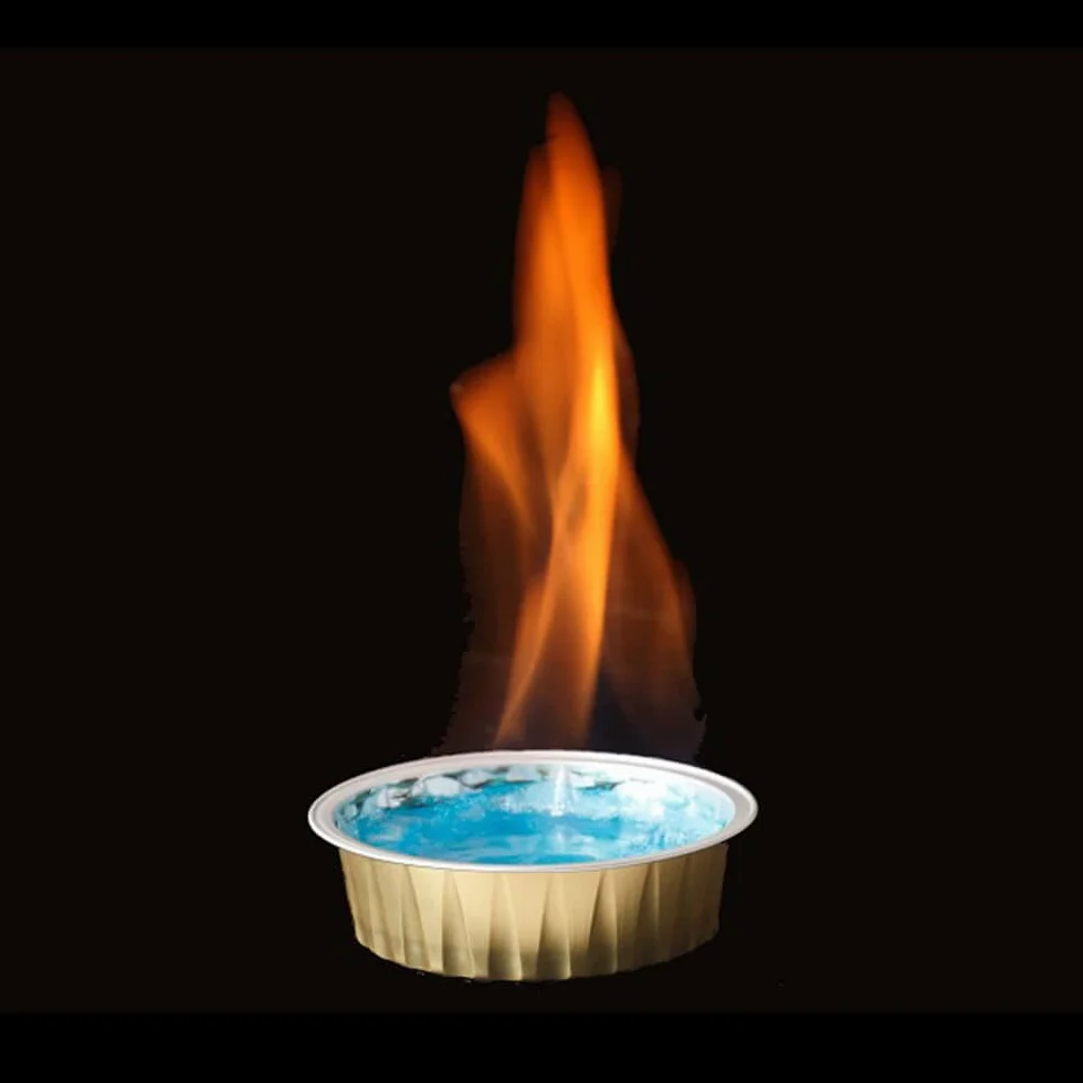 Till Brennpaste - Juego de 2 quemadores de fondue para gel/pasta de fondue (6 tarros de 80 g)