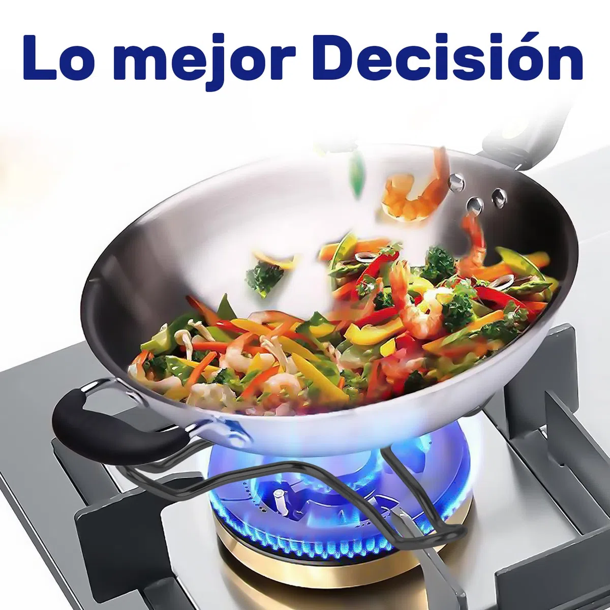 MONTERAL Universal Reductor Cocina Gas 130 mm de Esmaltado Negro Adaptador Fogones Gas para la Cafetera y la Vajilla Pequeña Garantía de 10 Años