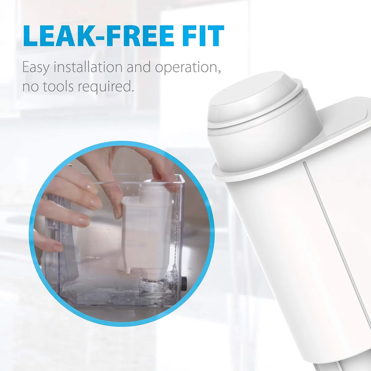 Waterdrop TÜV SÜD Certificado Filtros de Café, Reemplazo para Brita Intenza+ Philips Saeco CA6702/00 CA6706/48 Gaggia Mavea Intenza RI9113/60 (4)