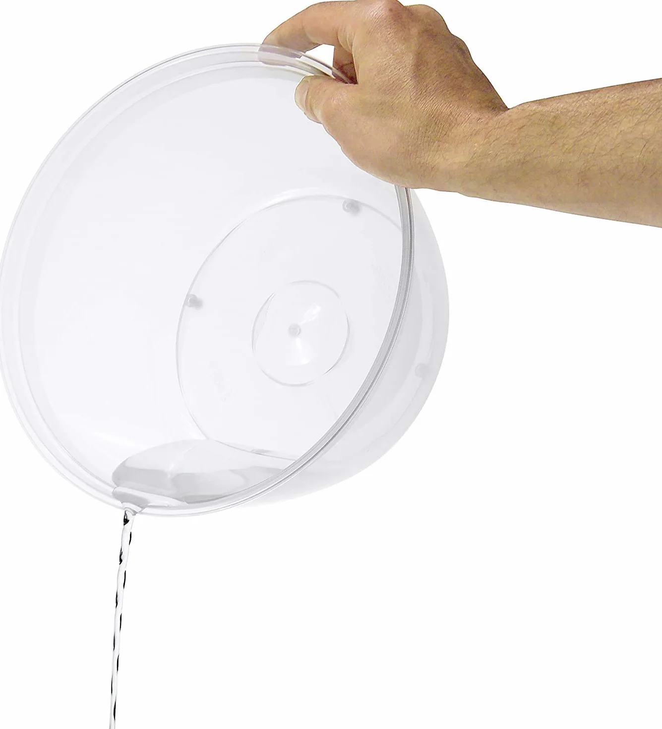 Rotho Fresh Hilandera de ensalada, Plástico (PP) sin BPA, verde/transparente, 4.5l (25.0 x 25.0 x 16.5 cm)
