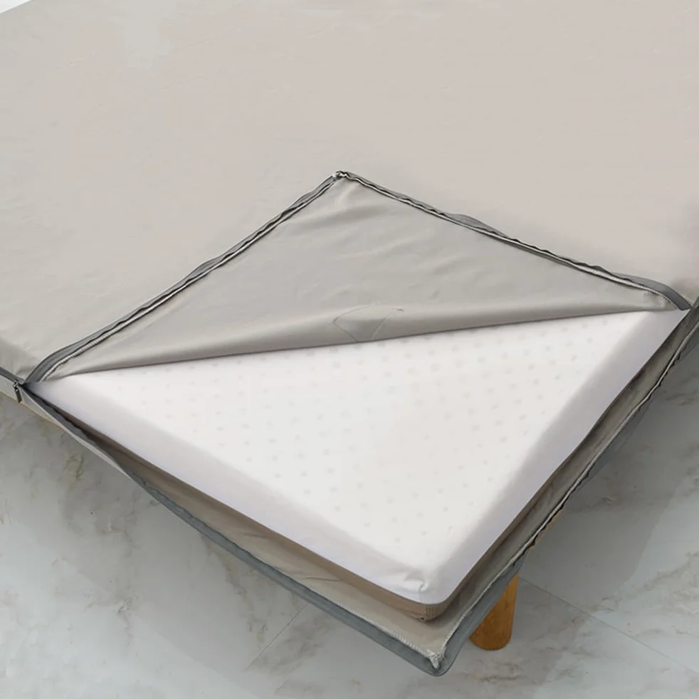 Cómodo Funda de Colchón del Futón Extraíble Funda de Colchón Plegable Funda para Colchón de Suelo Lavable Housse de Matelas Futon Funda de Futón con Cremallera Doble,C,150x200cm/59x79in