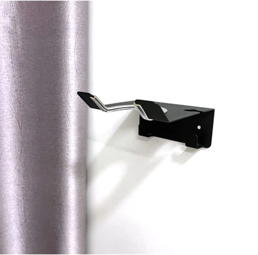 zoele Soporte de pared para vaporizador de ropa, soporte portátil de tela para plancha de vapor, gancho para colgar en la pared de la máquina de planchado de vapor (plata)