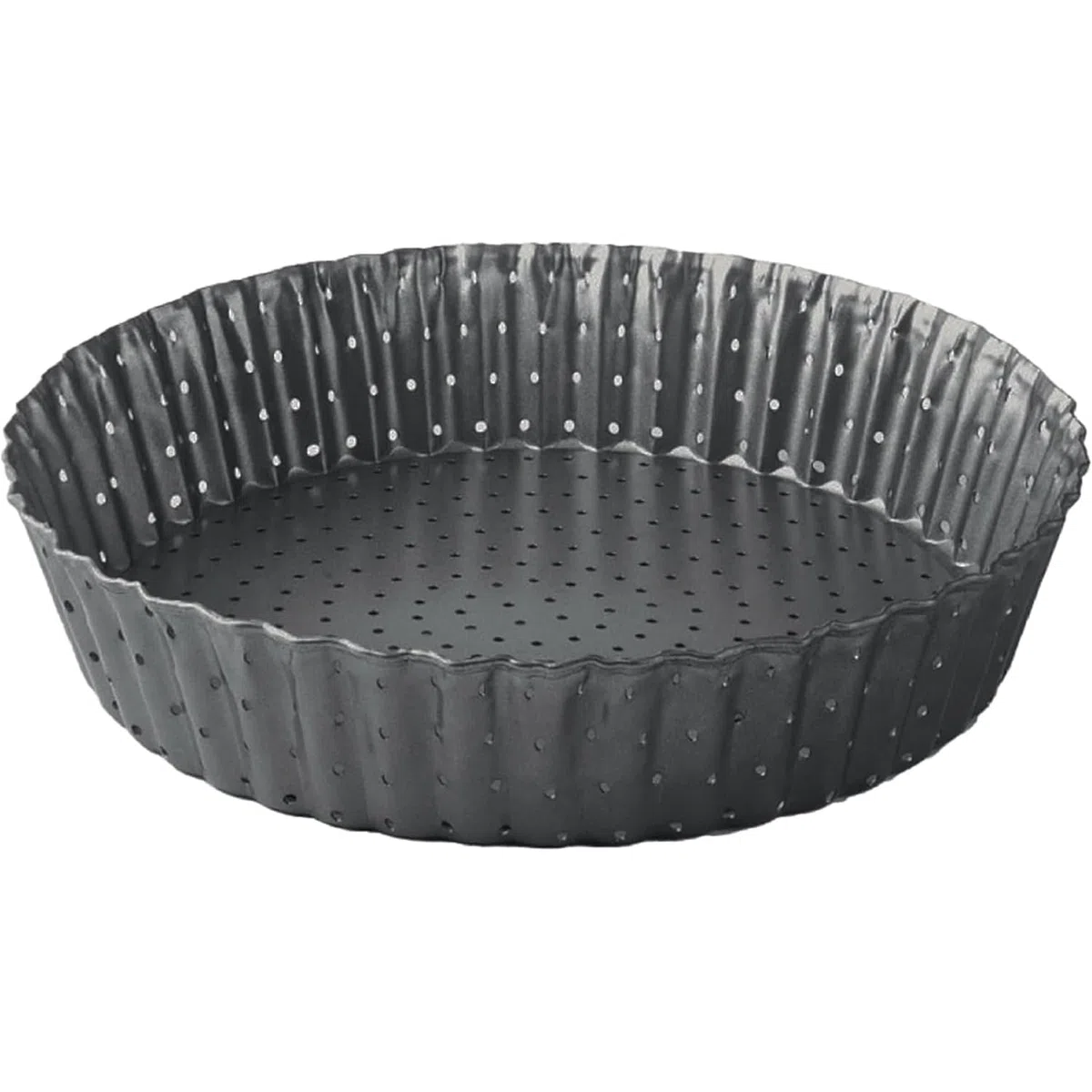 24 cm Molde Quiche Desmontable - Moldes para Bizcochos - Molde para Tartas Desmontable - Moldes Reposteria - Molde Bizcocho Horno - Molde de Horno Rizado - Forma Bolo - 24 cm