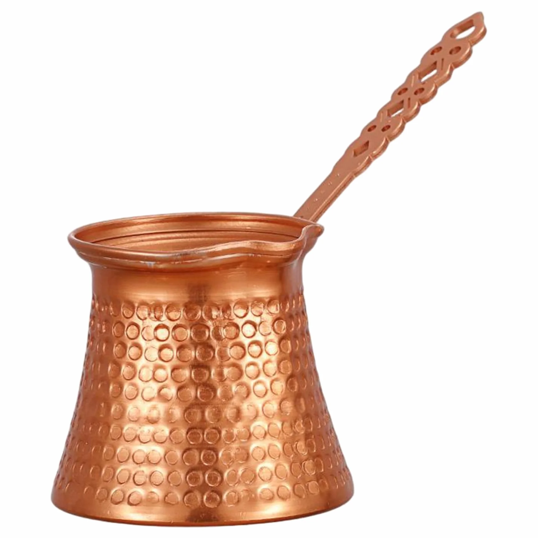 Cafetera turca de cobre 330 ml vintage para té, mantequilla y leche