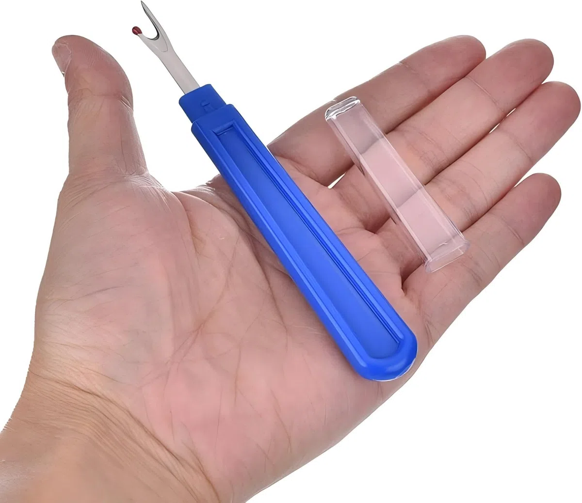 Desgarrador de Costuras, Herramienta Profesional de Acero Inoxidable con Mango Ergonómico para Eliminar Puntadas, 12 Piezas para Ropa y Bolsas de Tela