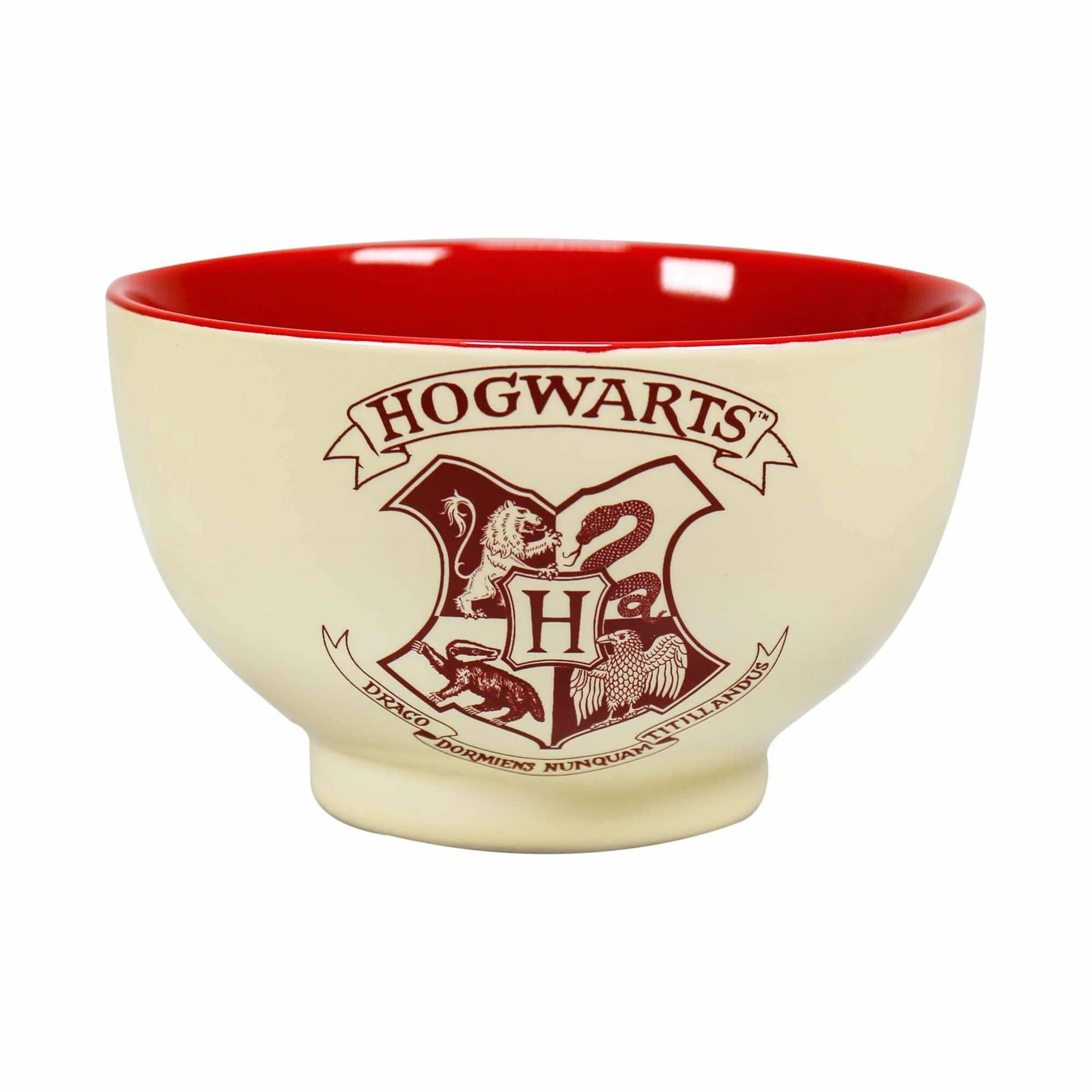 Half Moon Bay Tazón de cereales con el Escudo Hogwarts de Harry Potter