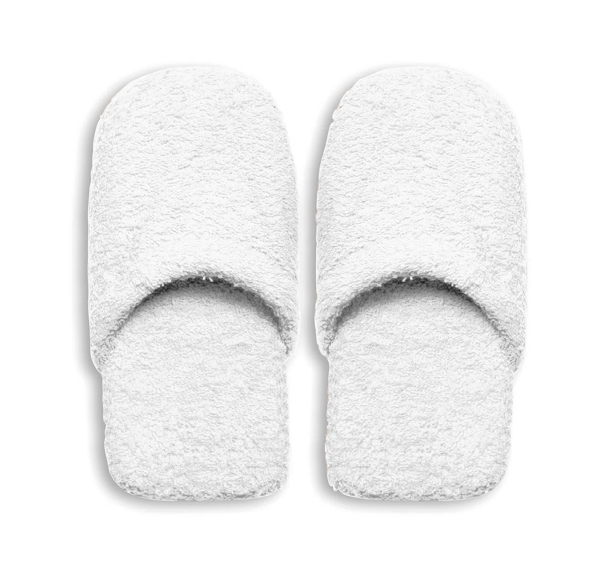 Excelsa Cálido Zapatillas de baño para Mujer, Esponja, Blanco, 27,5 x 11 x 3 cm