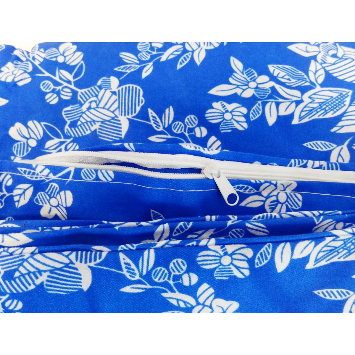 Super Mundo Funda de Colchón con Cremallera 150x190 cm / 150x200 cm, Transpirable Antiacaros Absorbente,Azul(Cama 150)