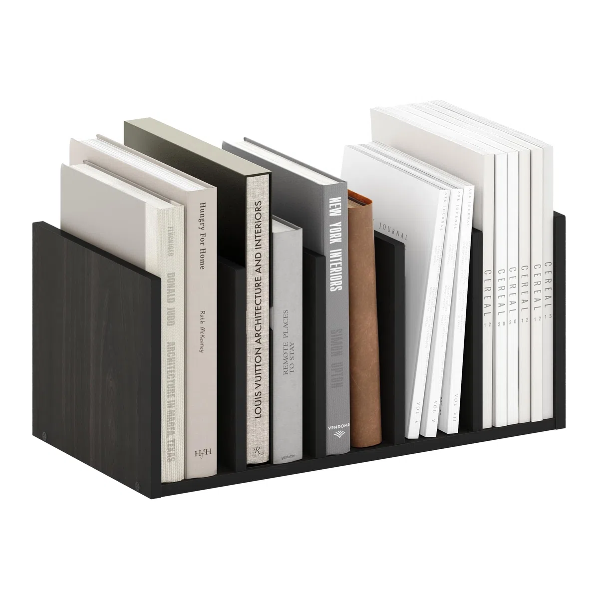 Furinno Hermite Estantería Organizadora para Material de Oficina y Hogar, Espresso