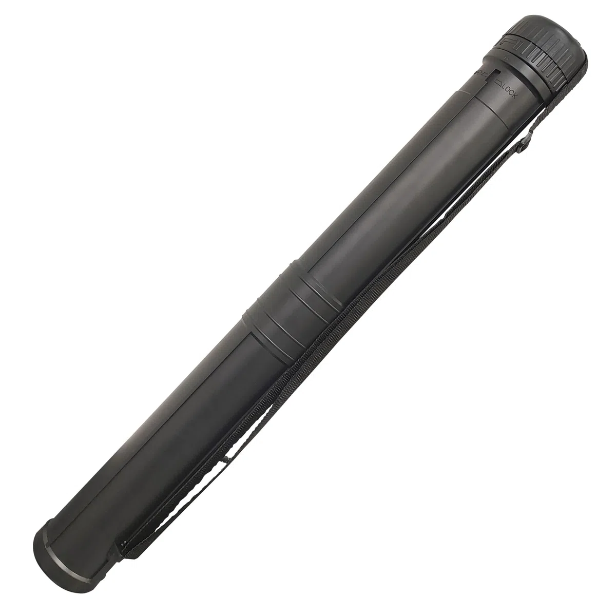 RAYLU PAPER - Tubo Portaplanos, Tubo de Plástico Extensible para Guardar Planos, Lienzos y Posters, Tubo Portadocumentos con Correa para Artistas, Trabajo y Universidad (70 a 130 cm)