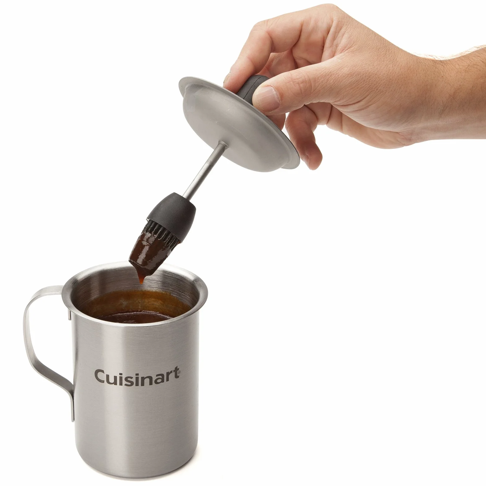 Cuisinart CBP-116-Set de Olla para Salsa y Brocha para Comida