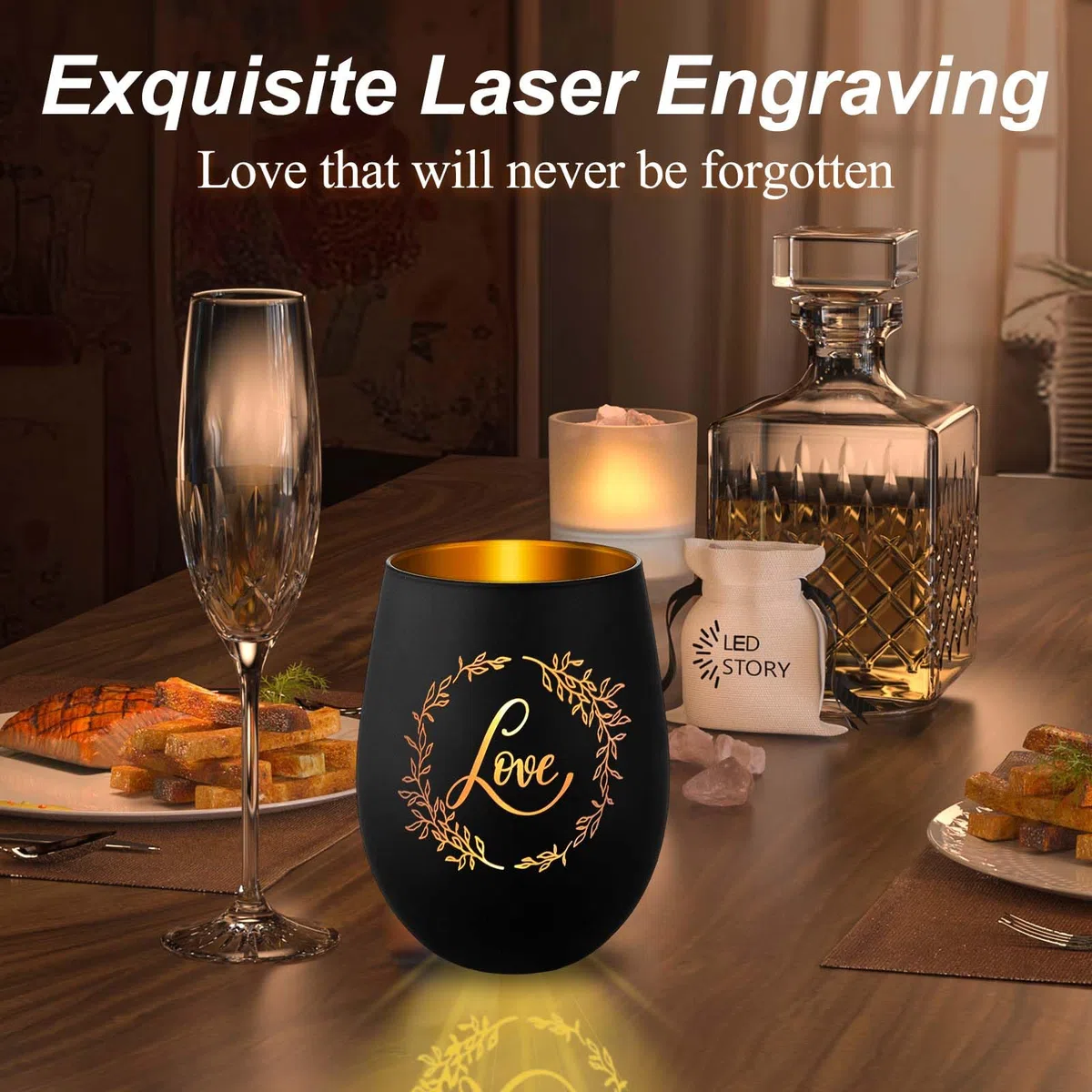Regalo de luto, luz de luto, portavelas con grabado – En conmemoración de nuestros seres queridos, vela de luto, regalos para luto para funerales, regalos para tumbas