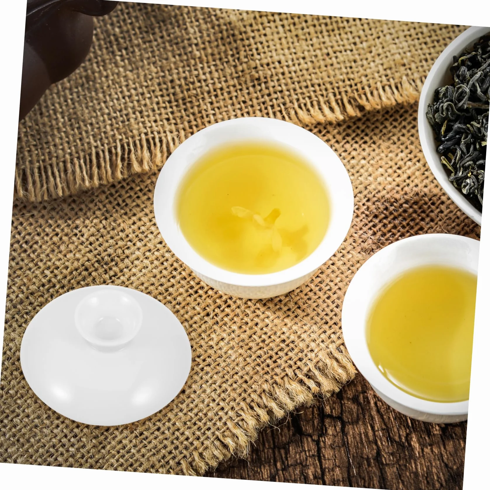 LABRIMP Tapa de taza de té de cerámica tapa jarra agua tapa de repuesto de tetera de cerámica tapa de repuesto para tetera tapa de repuesto para taza de té universal pequeña cubierta