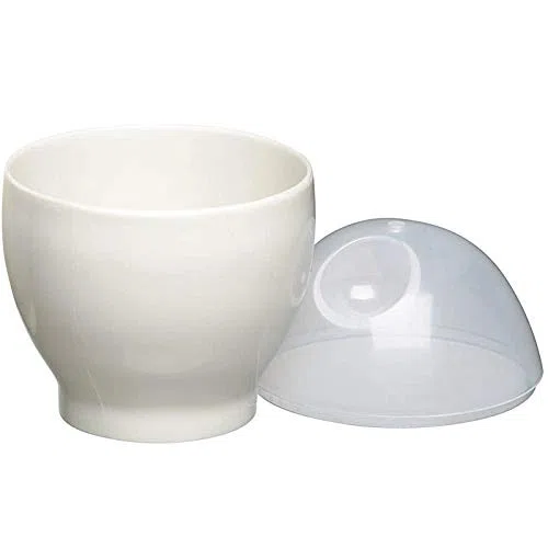 Mini Hueveras de Vapor para Horno Un Microondas, Huevera Sodo Desayuno Conveniente y Nutritivo, 2 Piezas