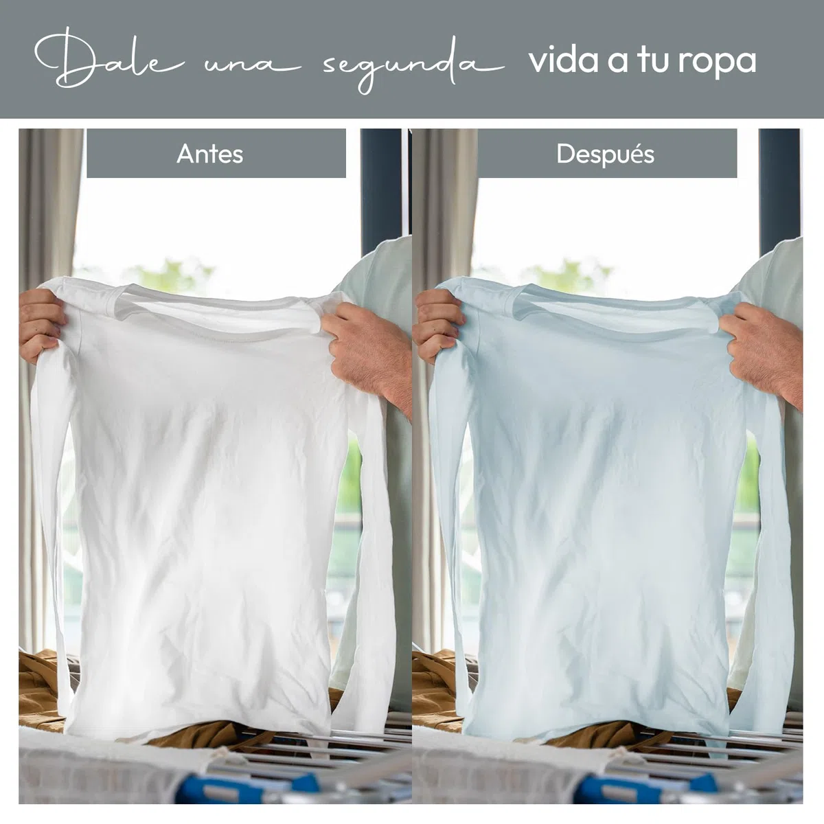Haute Couture - Tinte para Ropa y Textil Azul - Azul Claro - 350g - Tinte Textil Todo en uno - Listo Para Teñir Ropa y Tejidos