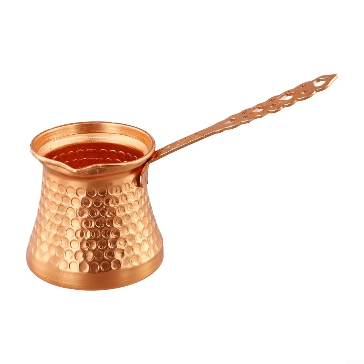 Cafetera turca de cobre, diseño innovador, cafetera turca de cobre, perfecta para servir una variedad de deliciosas bebidas