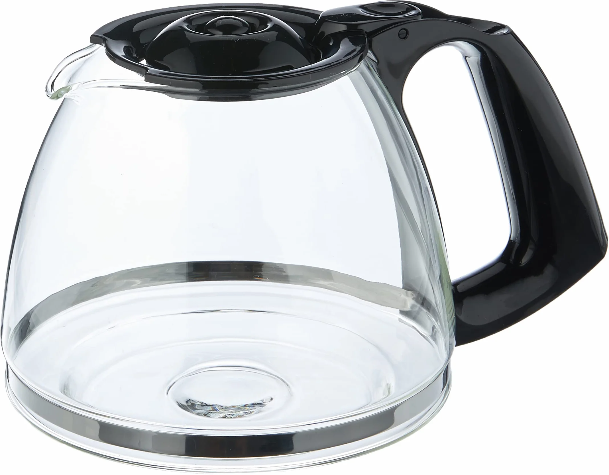 Moulinex FH900401 Jarra de 15 tazas, De cristal, 200 x 200 x 160 mm, Transparente/negro