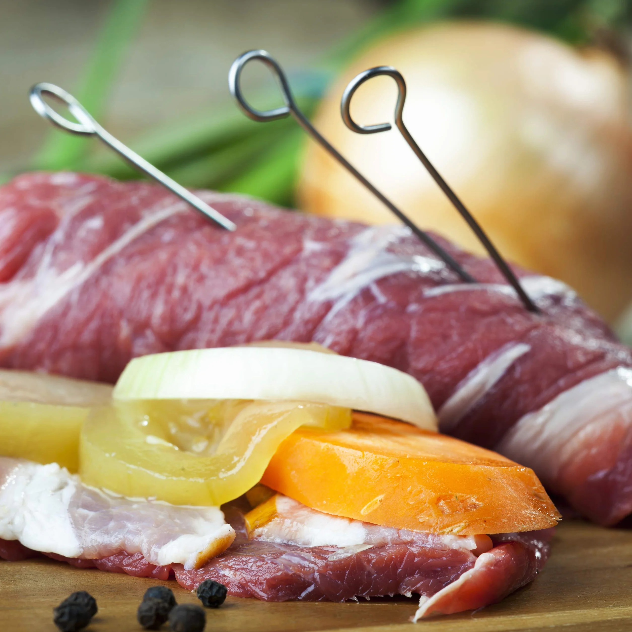 Relaxdays Juego Pinchos Barbacoa, Acero Inoxidable, 11 cm, 50 Unidades