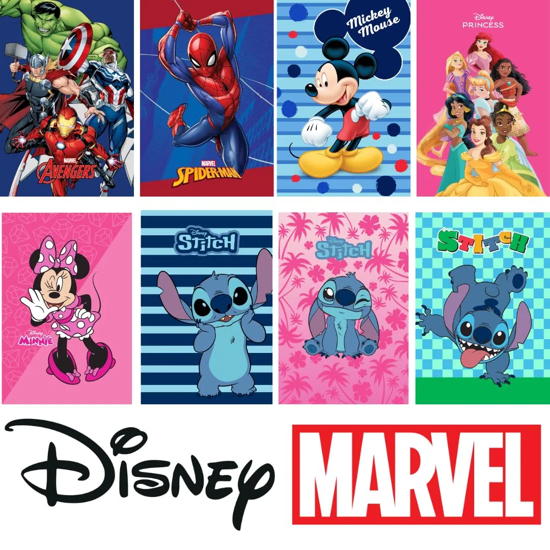 Disney Colcha Bouti Infantil Cama 90, 170x250 cm, Termosellada, Relleno Microfibra 100 g/m², Colcha Ligera Entretiempo (Stitch JE14473VL)