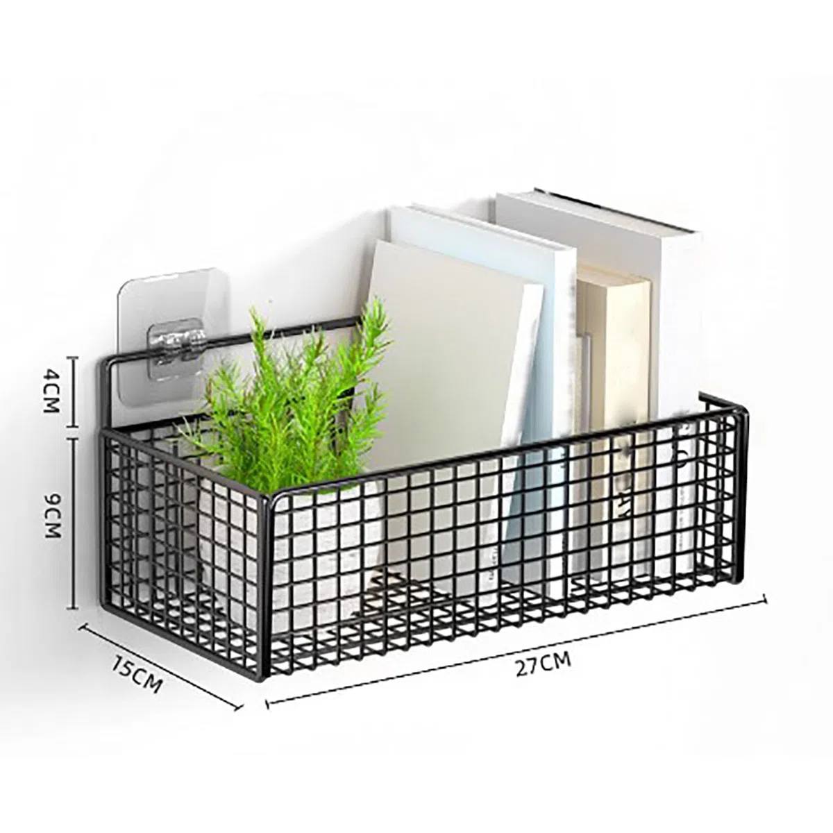 Cestas De Almacenamiento De Alambre Para Colgar En La Pared, Cestas De Cocina Colgantes, Cesta De Pared Para Colgar, Cesta Adhesiva Para Organizador De Puerta De Gabinete, Cestas De Alambre De Metal M