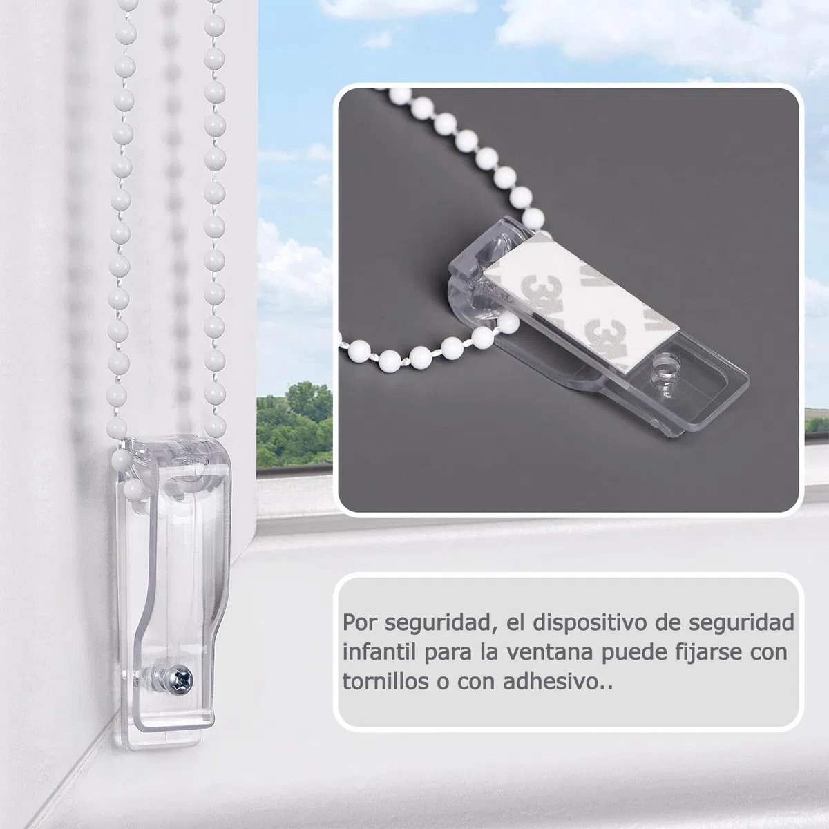 Estores Enrollables – Persiana Enrollable para Puertas y Ventanas con Cadena, protección de privacidad,120An x 180Al cm,Negro
