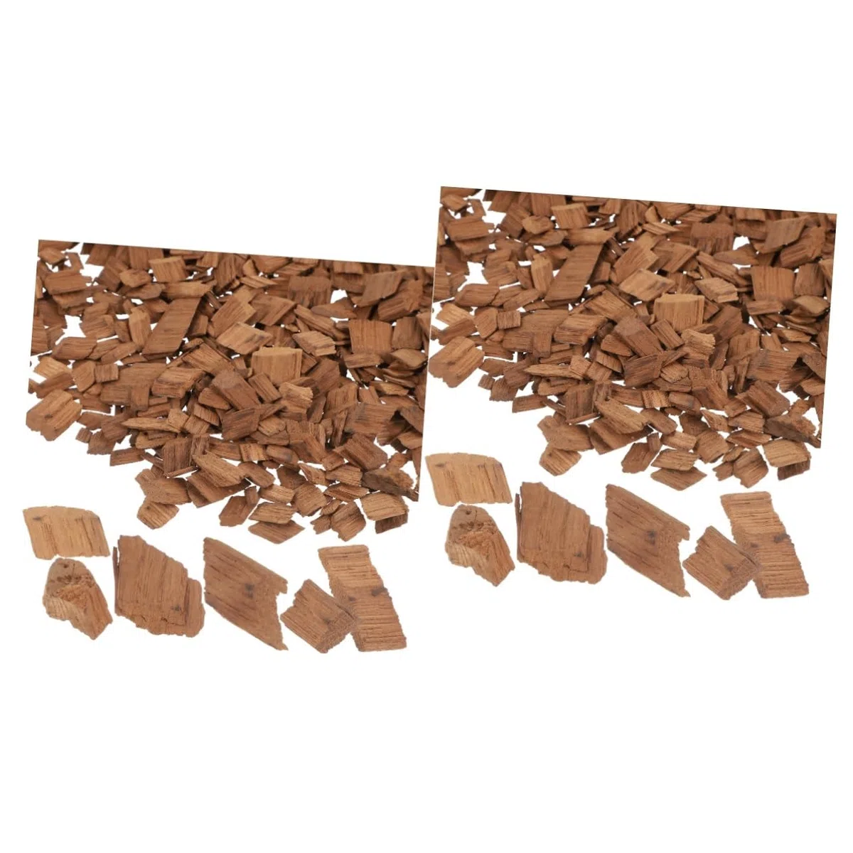 HOMSFOU Chips De Roble Francés Tostado Mediano para Elaboración De Vino Tinto 2 Paquetes Suministros para Fabricación De Cerveza Y Vino con Aroma Elegante Y Toque Especiado